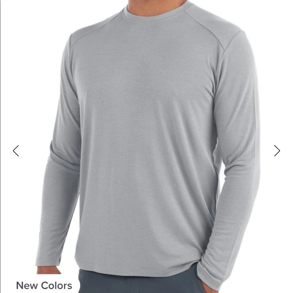 NWT Free Fly Men's Bamboo Midweight Long Sleeve